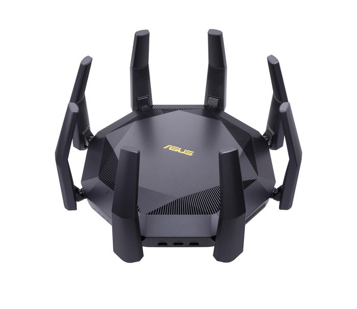 Asus Ax6000 Aimesh Wireless Router Ethernet Dual-Band (2.4 Ghz / 5 Ghz) 4G Black - W128268358