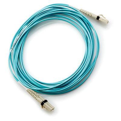 Hewlett Packard Enterprise Cable - Fiber Channel LC/LC, 1m (39.37in) long, multi-mode - W124521987