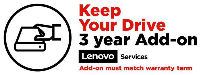 Lenovo 3Y Keep Your Drive - W124425934