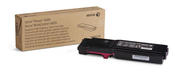 Xerox Xerox Genuine Phaser 6600 / WorkCentre 6605 Magenta Toner Cartridge - 106R02230 - W126486178
