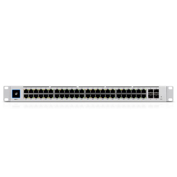 Ubiquiti 48x Gigabit Ethernet, 4x 10G SFP+, L2/L3, 1.3" Touch, 176Gbps, 60W - W125840958
