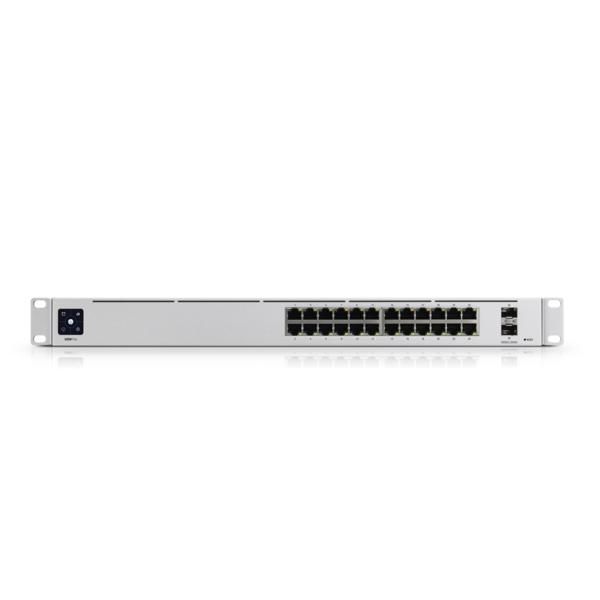 Ubiquiti (24) Gigabit RJ45 ports, (2) 10G SFP+ ports, L2/L3, 1.3" touchscreen display - W125727579C1
