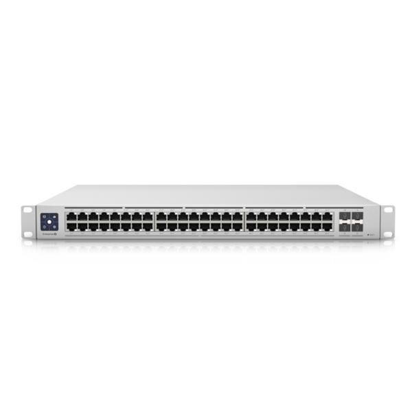 Ubiquiti USW Enterprise 48 PoE, L3, 2.5GbE, 802.3at PoE+ RJ45 ports, (4) 10G SFP+ ports, 720W - W126343600