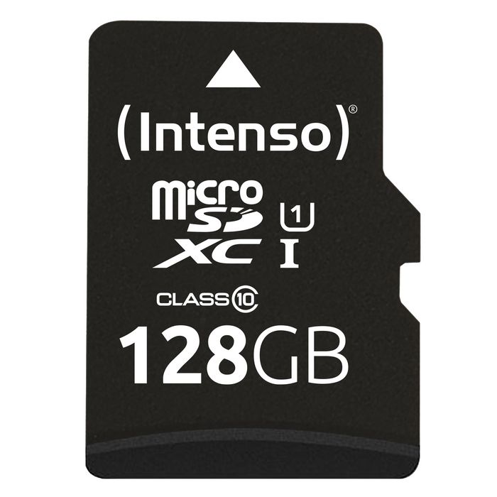 Intenso 128GB, microSDXC, Class 10, UHS-1, Premium - W124809515