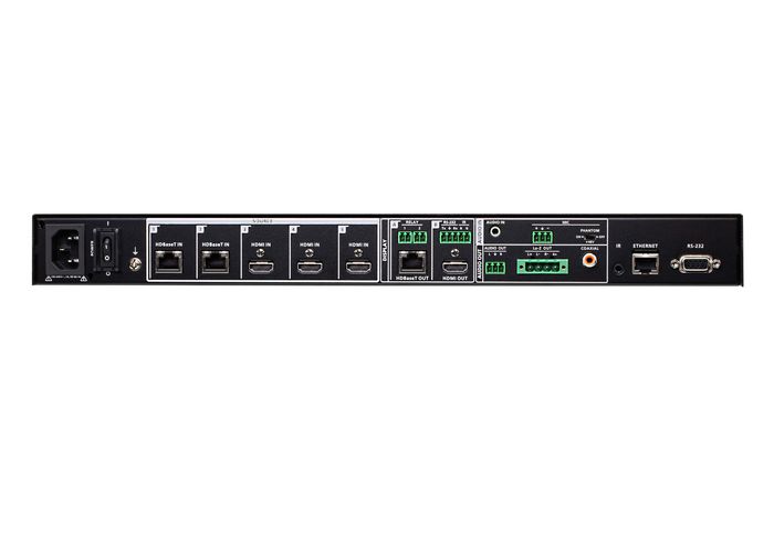 Aten Audio/Vidéo professionnels Commutateurs de présentation Série tout-en-un VP3520 5 x 2 True 4K Seamless Presentation Matrix Switch with Control - W126500874