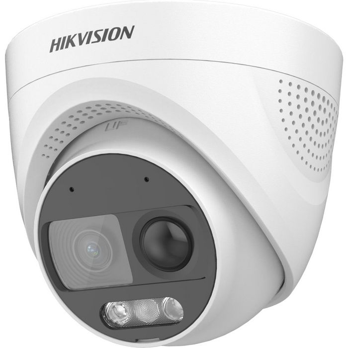 Hikvision 2 MP ColorVu PIR Siren Audio Fixed Turret Camera - W126509992