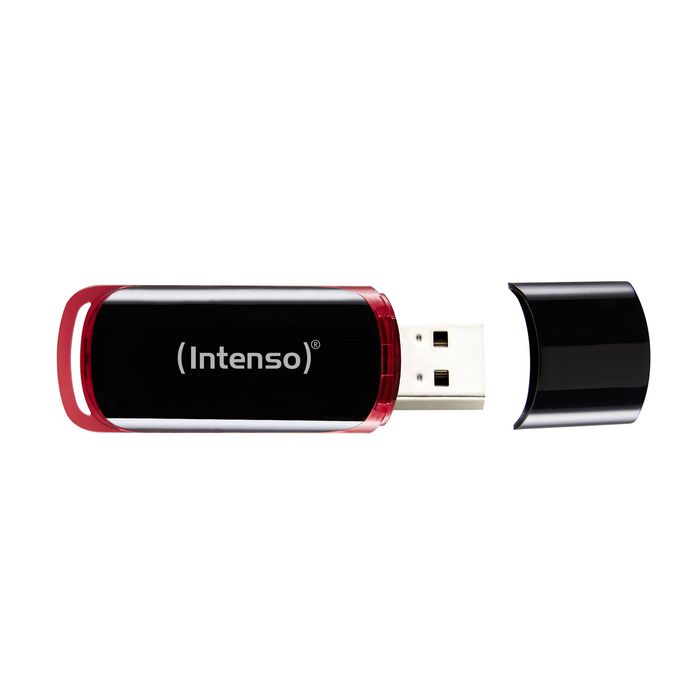 Intenso 8GB, USB2.0, Black/Red - W125287157