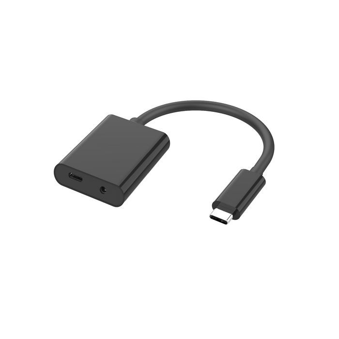 USB3.1CPD35MM, MicroConnect USB-C to Minijack Audio & USB-C PD charging female | EET