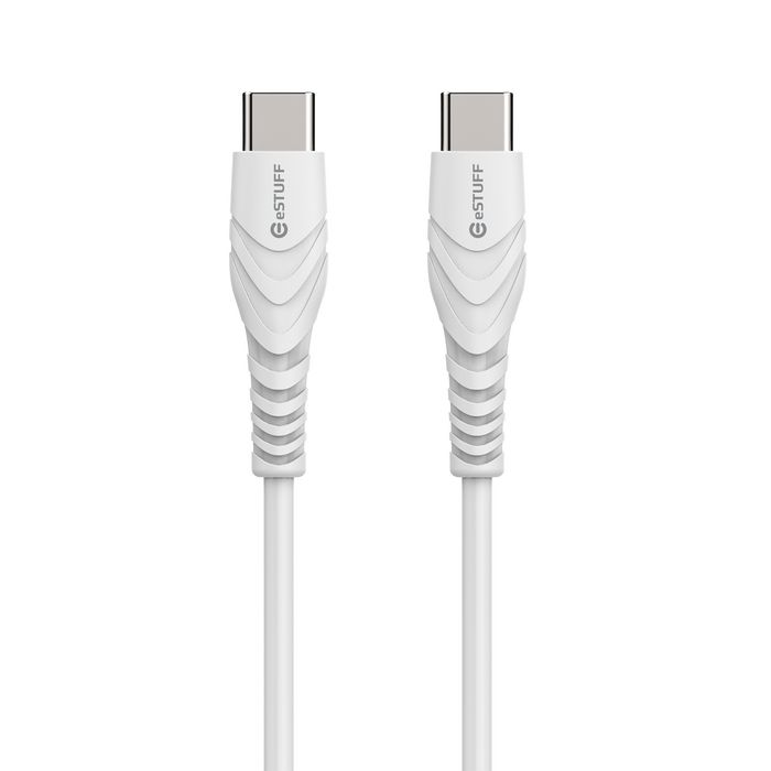 eSTUFF USB-C - C Cable 2,0m White - W126188099