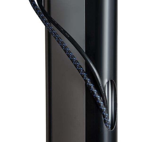 B-Tech Vertical Column, 60 cm, Black - W126325119