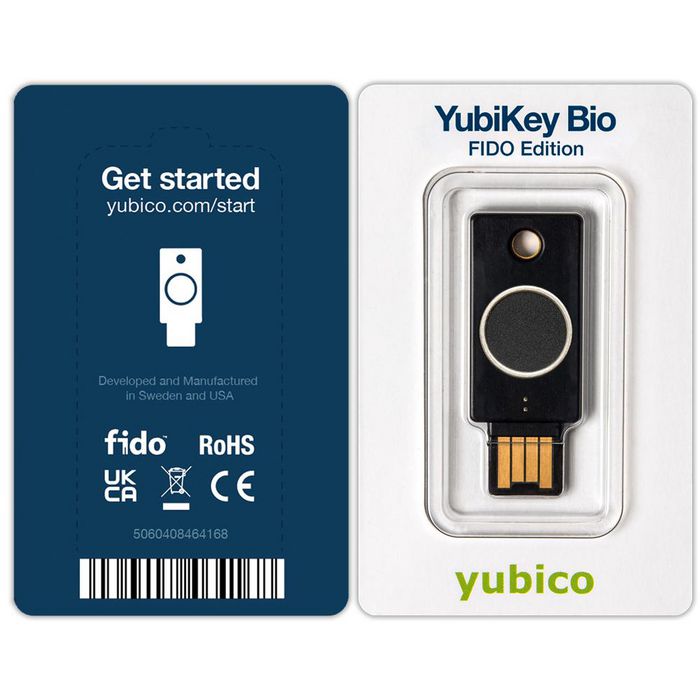 Yubico YubiKey Bio - FIDO Edition, USB-A - W126571891