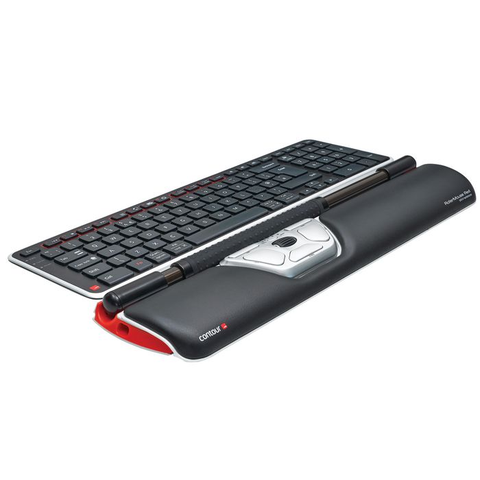 RM-RED-WL, Contour Contour RollerMouse Red Wireless