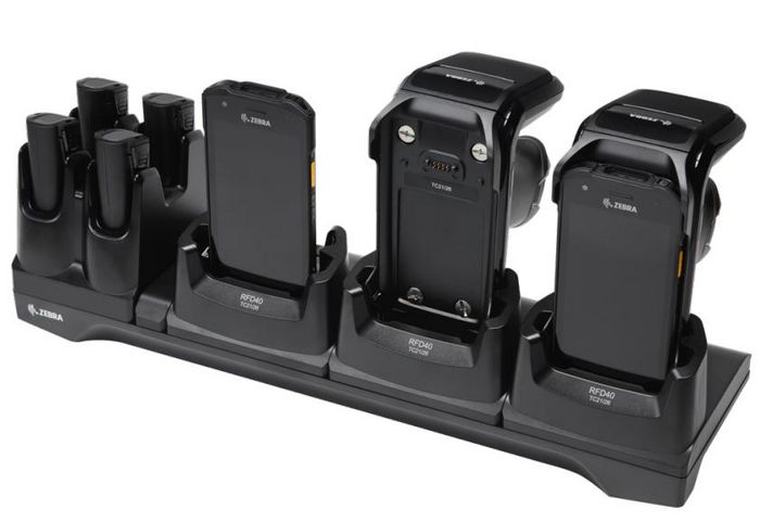 Zebra 3 Device Slots/4 Toaster Slots, Black - W126574256