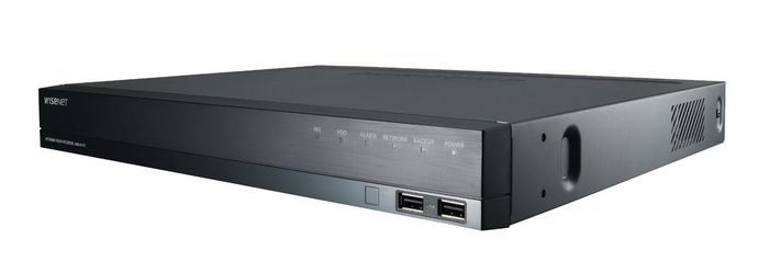Hanwha Grabador de red NVR 8 canales 8 puertos 32M 100Mbps 2HDD Wisenet X. Sin disco - W126372921