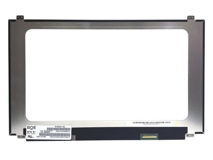 CoreParts 15,6" LCD QFHD Glossy, 3840x2160, Original Panel, 351.9×224.42×3.2mm, 40pins Bottom Right Connector, Top Bottom 4xBrackets, IPS - W126590255