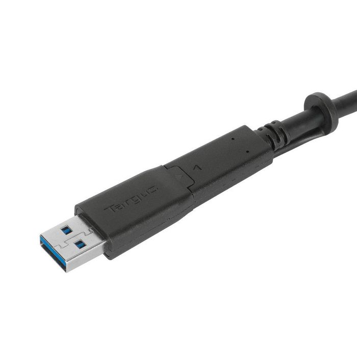 Targus USB-C - USB-C, USB-A Tether, 1 m, Black - W126594008