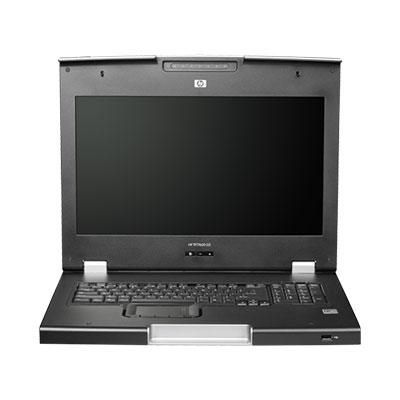 Hewlett Packard Enterprise HP LCD8500 1U RU Rackmount Console Kit - W125507356