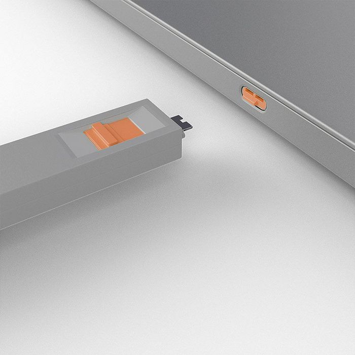 Lindy USB Type C Port Blocker 4pcs with Key, orange - W125977345