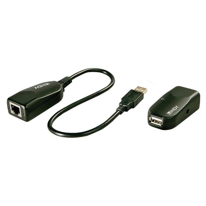 Lindy Extender USB 2.0 Cat.6, 50m - W124714680