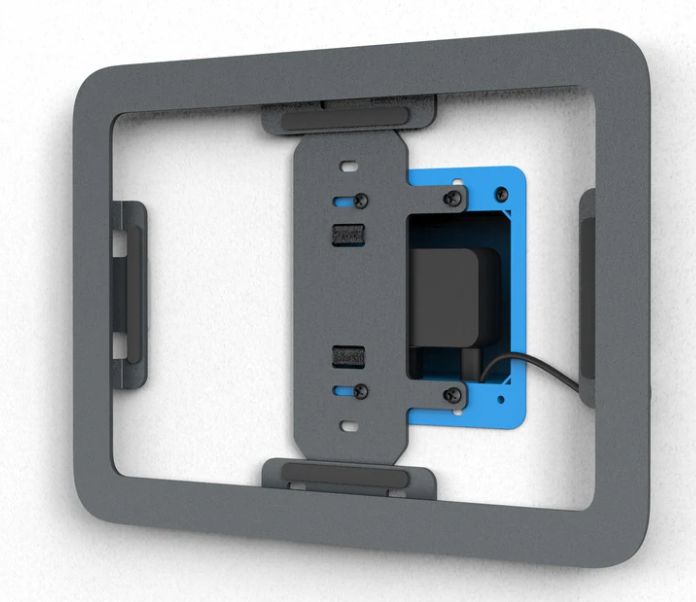Heckler Design Wall Mount MX for iPad 10.2-inch with Redpark Gigabit + PoE Adapter - W126605601