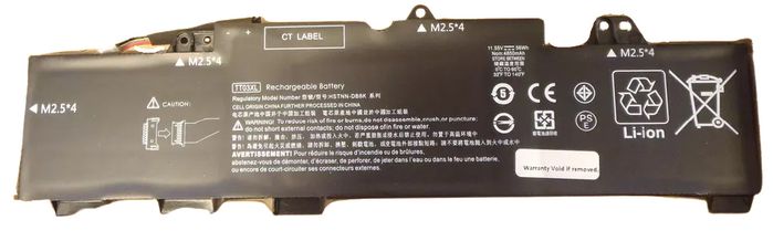 CoreParts Laptop Battery for HP 49Wh 3Cell Li-ion 11.1V 4.4Ah for HP EliteBook 755 G5, EliteBook 850 G5, ZBook 15U G5 - W125896048