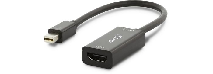 LMP Mini-DisplayPort - HDMI, DP 1.2, HDMI 1.4, 3840 x 2160, 150 mm, 20 g - W126585025