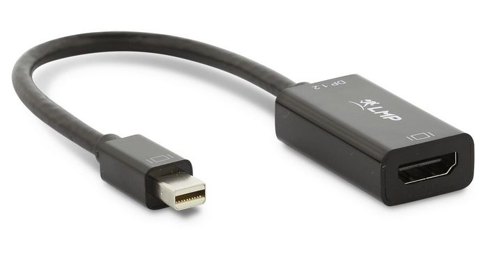 LMP Mini-DisplayPort - HDMI, DP 1.2, HDMI 1.4, 3840 x 2160, 150 mm, 20 g - W126585025