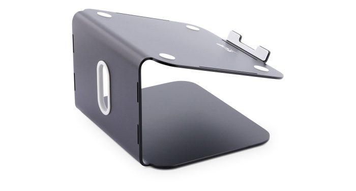 LMP ProStand, ergonomic aluminium table stand for 12" to 17" laptop, black - W126585122