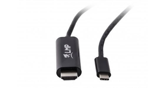 LMP USB-C 3.1 Type-C male, HDMI 2.0 Female, ABS plastic, 1.8 m, 80 g - W126585062