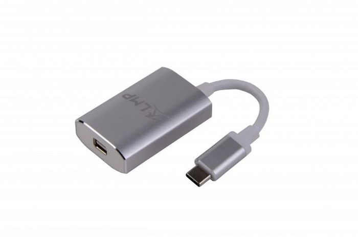 LMP USB-C 3.1 to Mini-DP 1.2 (max. 4K@60Hz), aluminum housing - W126584866