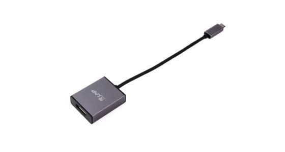 LMP USB-C to DisplayPort adapter, USB-C 3.1 to DisplayPort, aluminum housing, space gray - W126584867