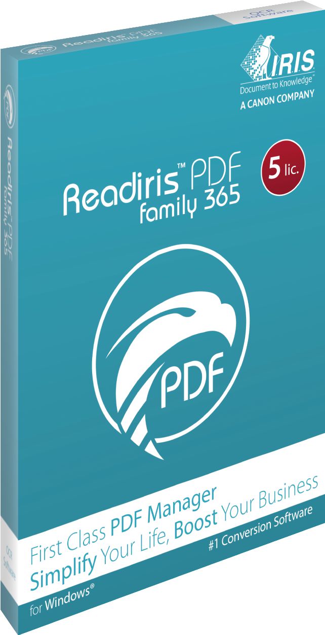 I.R.I.S. Readiris PDF Family 365 - W126628961