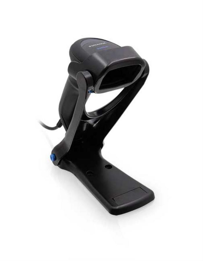 Datalogic (Kit includes Scanner, USB coiled Cable 90A052285 and Stand STD-QW25-BK) - W126346124