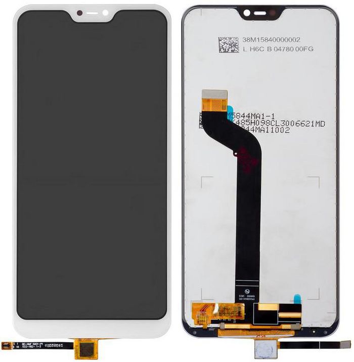 CoreParts Mi A2 Lite LCD Screen White Xiaomi Mi A2 Lite/RedMi 6 Pro LCD Screen with Digitizer Assembly Black - W124764339
