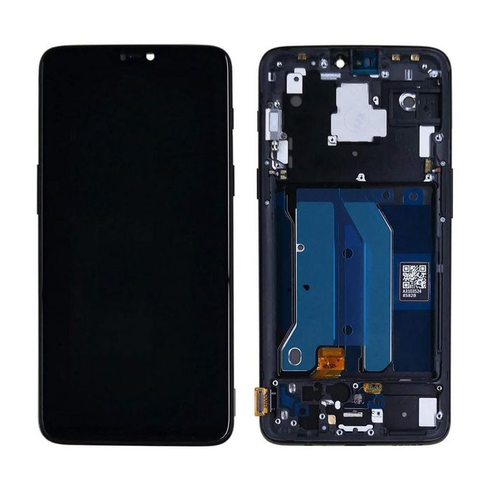 CoreParts OnePlus 6 LCD MR Black LCD Screen & Digitizer Mirror Black - W124764304