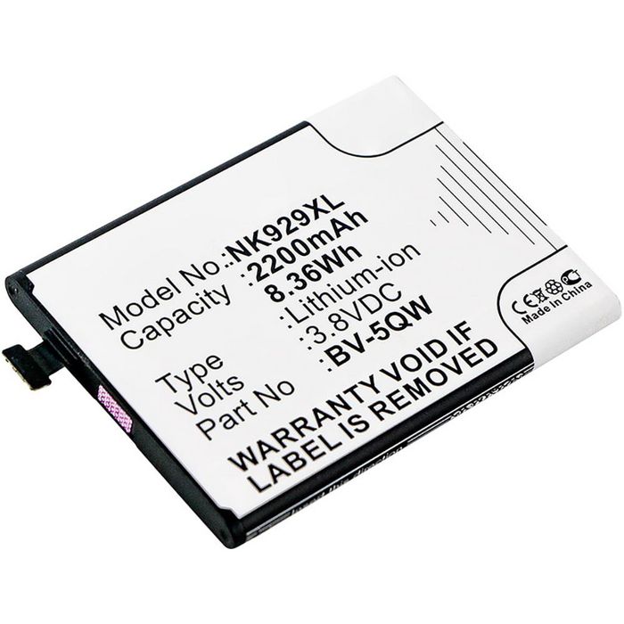 CoreParts Battery for Mobile 9.5Wh Li-ion 3.8V 2500mAh, Lumia 930 - W125065186