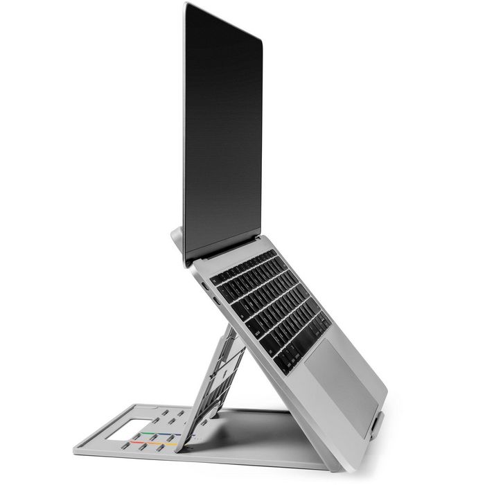 Kensington SmartFit® Easy Riser™ Go Adjustable Ergonomic Laptop Riser and Cooling Stand for up to 14" Laptops - W125191556