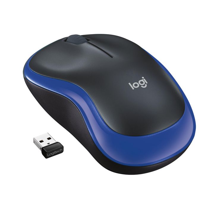Logitech Wireless Mouse M185 Blue - W124338861