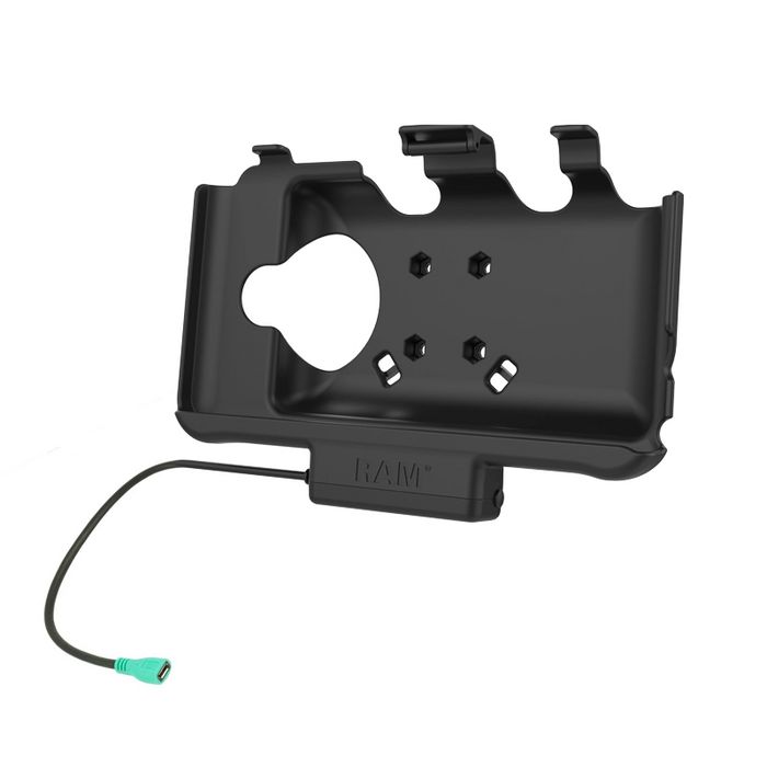 RAM Mounts RAM Powered Dock for Tab Active3 & Active2 with Hardwire Charger, black - W126648039