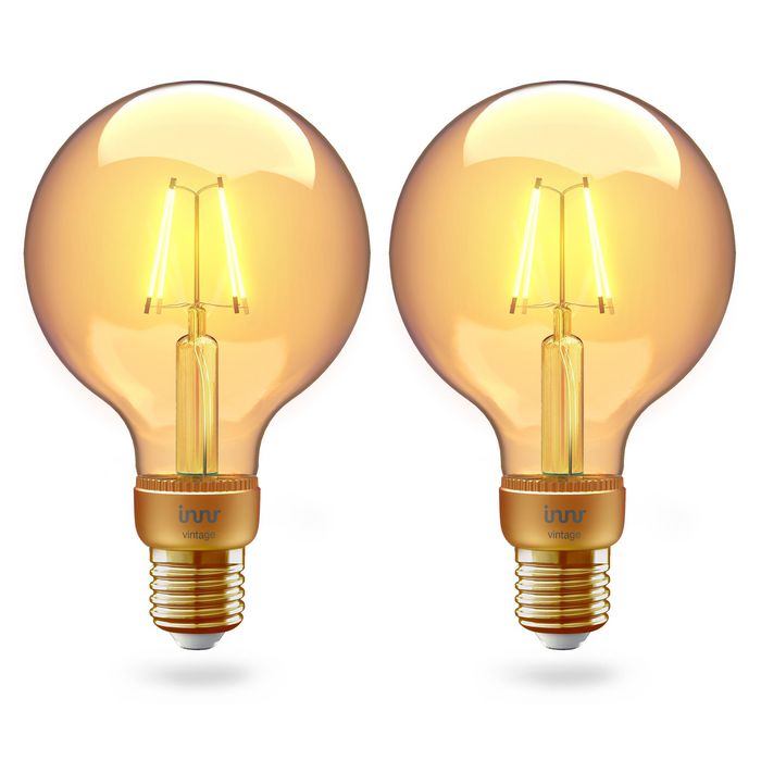 INNR Lighting Smart Filament Bulb E27 Vintage Globe - W125839220