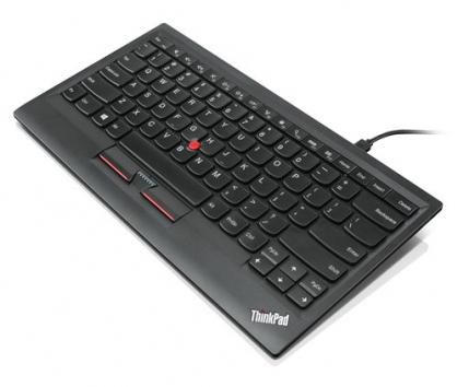 Lenovo ThinkPad Compact USB Keyboard with TrackPoint - Spanish - W125294061
