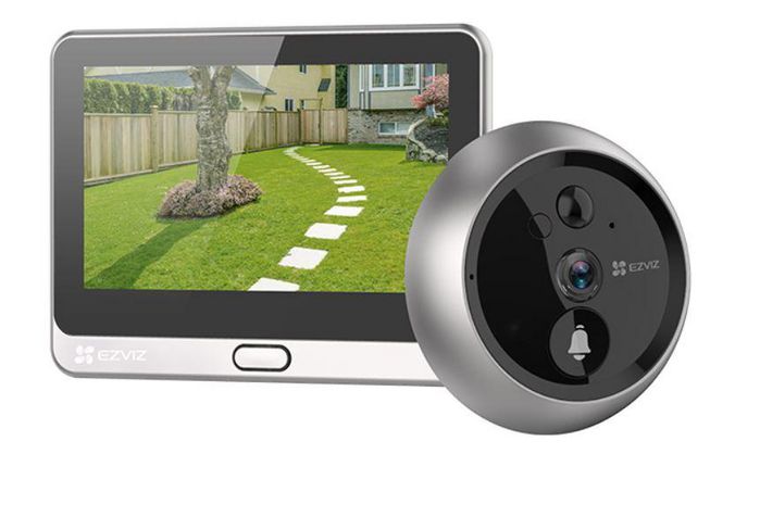 EZVIZ DP2 Wire-Free Peephole Doorbell - W126666732