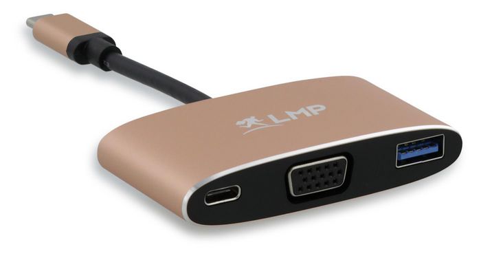 LMP 3-Port USB-C Multiport Adapter with VGA, USB 3.0 and USB-C - W126585102