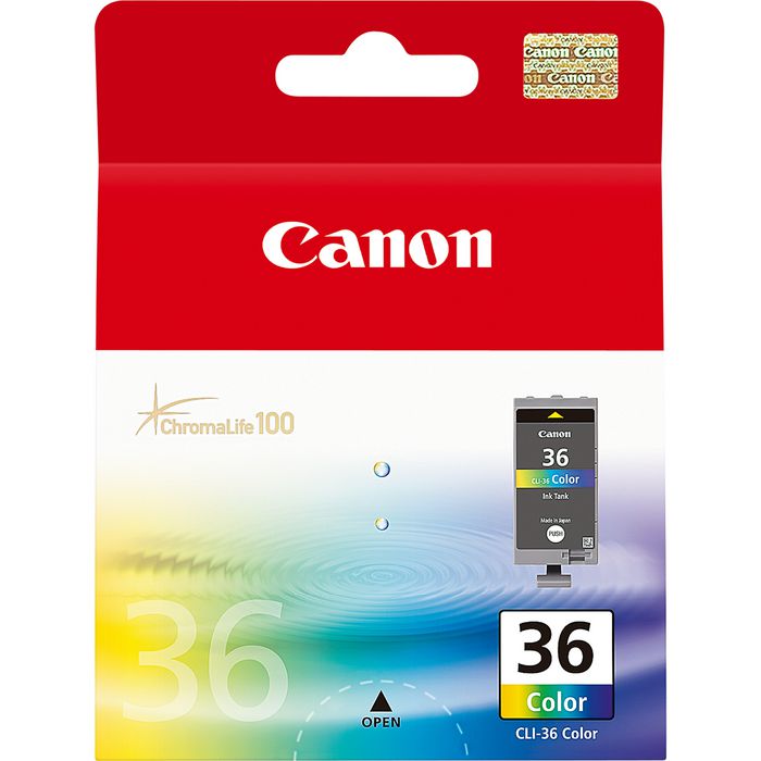 Canon CLI-36 Color ink cartridge - W124401928