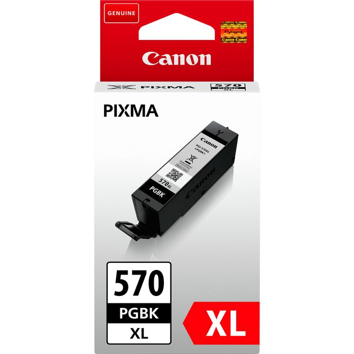 Canon PGI-570PGBK XL High Yield Pigment Black Ink Cartridge - W125094643