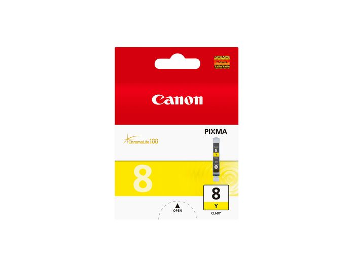 Canon Cli-8 Yellow Ink Cartridge - W124589646