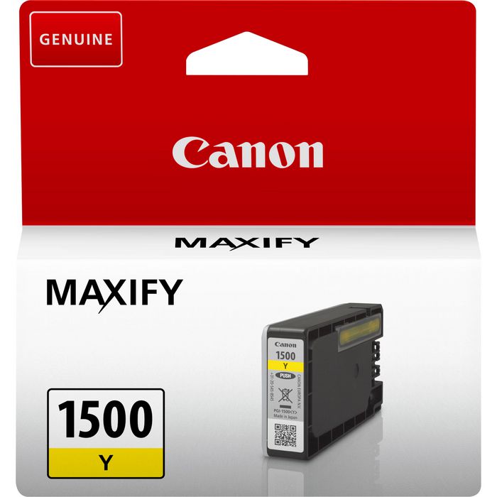 Canon Cartouche d'encre jaune  PGI-1500Y - W125138738
