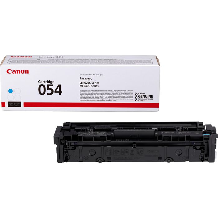 Canon 054 Toner Cartridge, Cyan - W124808018
