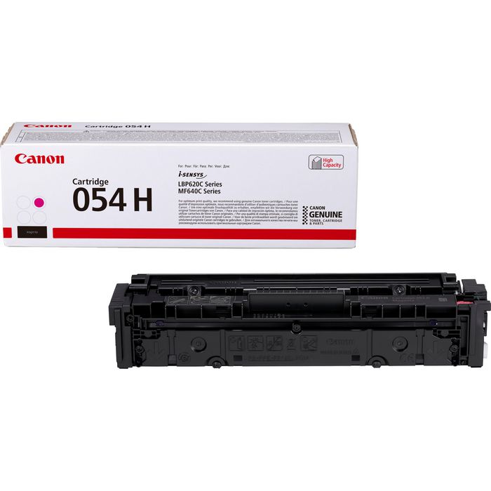 Canon 054 H High Yield Toner Cartridge, Magenta - W125287047