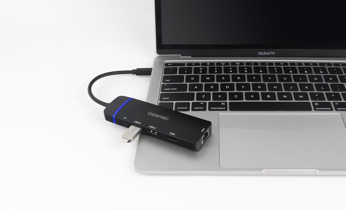 eSTUFF USB-C 5-in-1 Mobile Hub(Gearlab box) - W126611331
